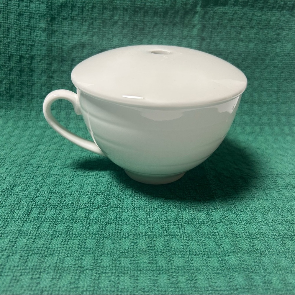 Tea Forte Café Cup 8oz White Porcelain Teacup